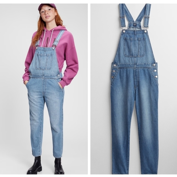 New GAP Denim Overalls - Picture 1 of 14
